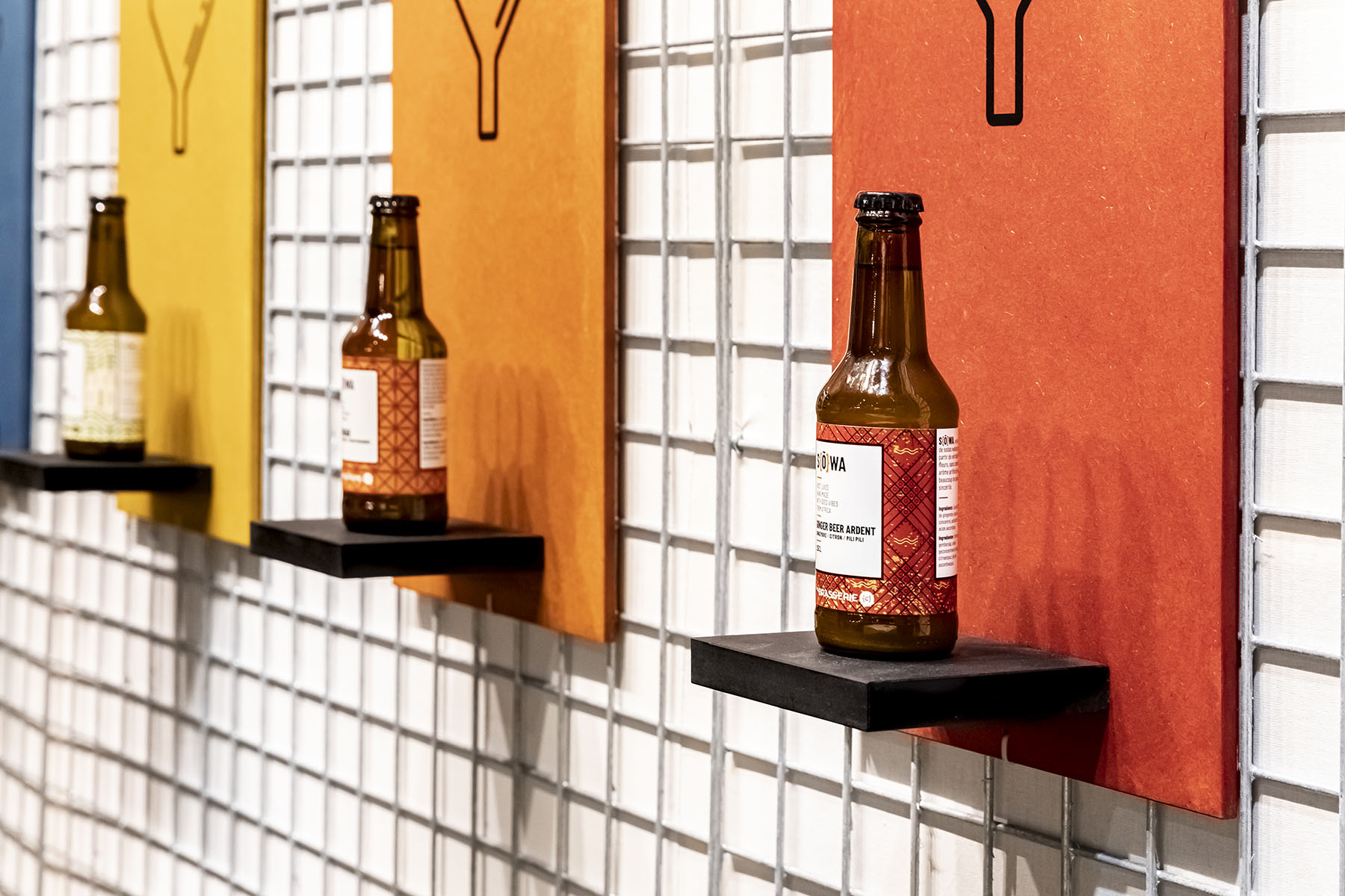 SOWA — Scénographie stand — Scénographie · Showroom — vue 2 — Design With Genius, Liège Belgique
