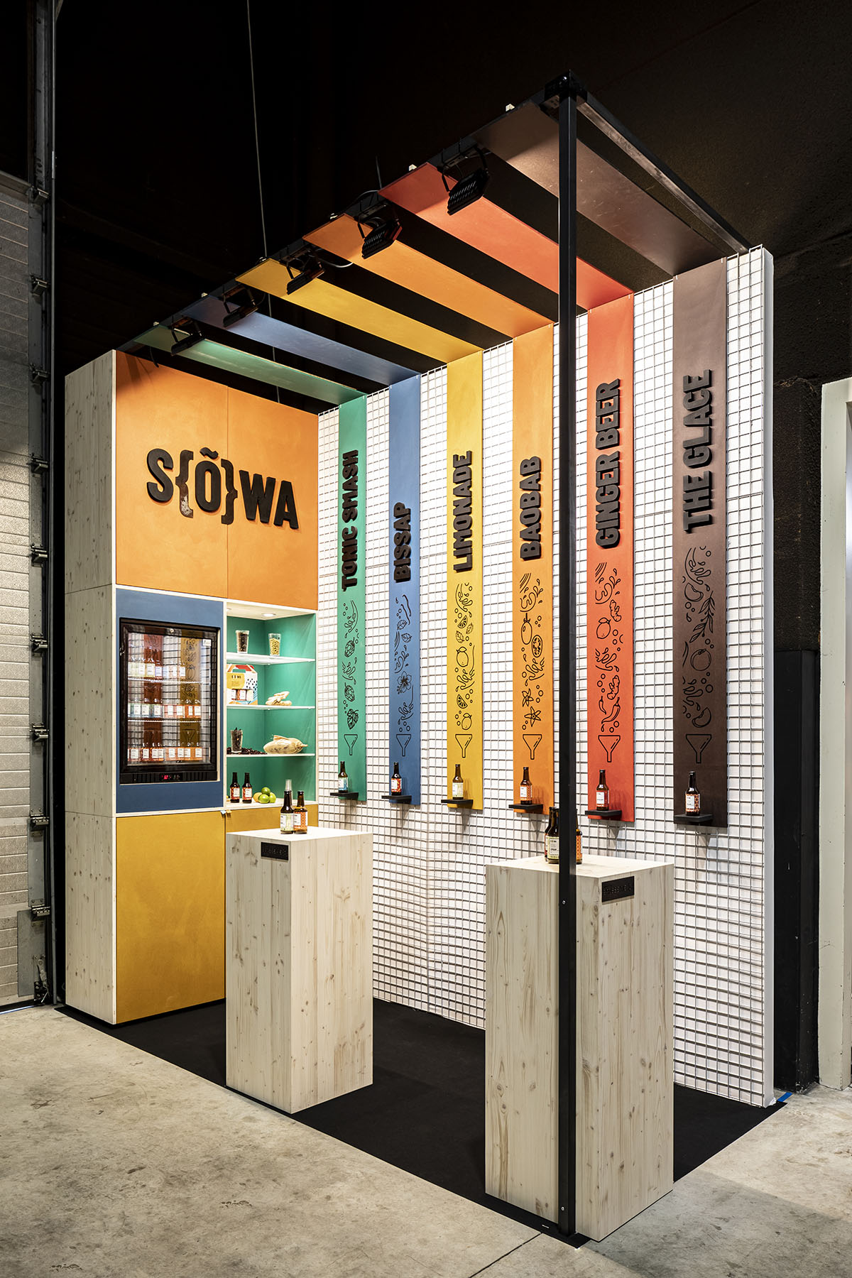 SOWA — Scénographie stand — Scénographie · Showroom — vue 4 — Design With Genius, Liège Belgique